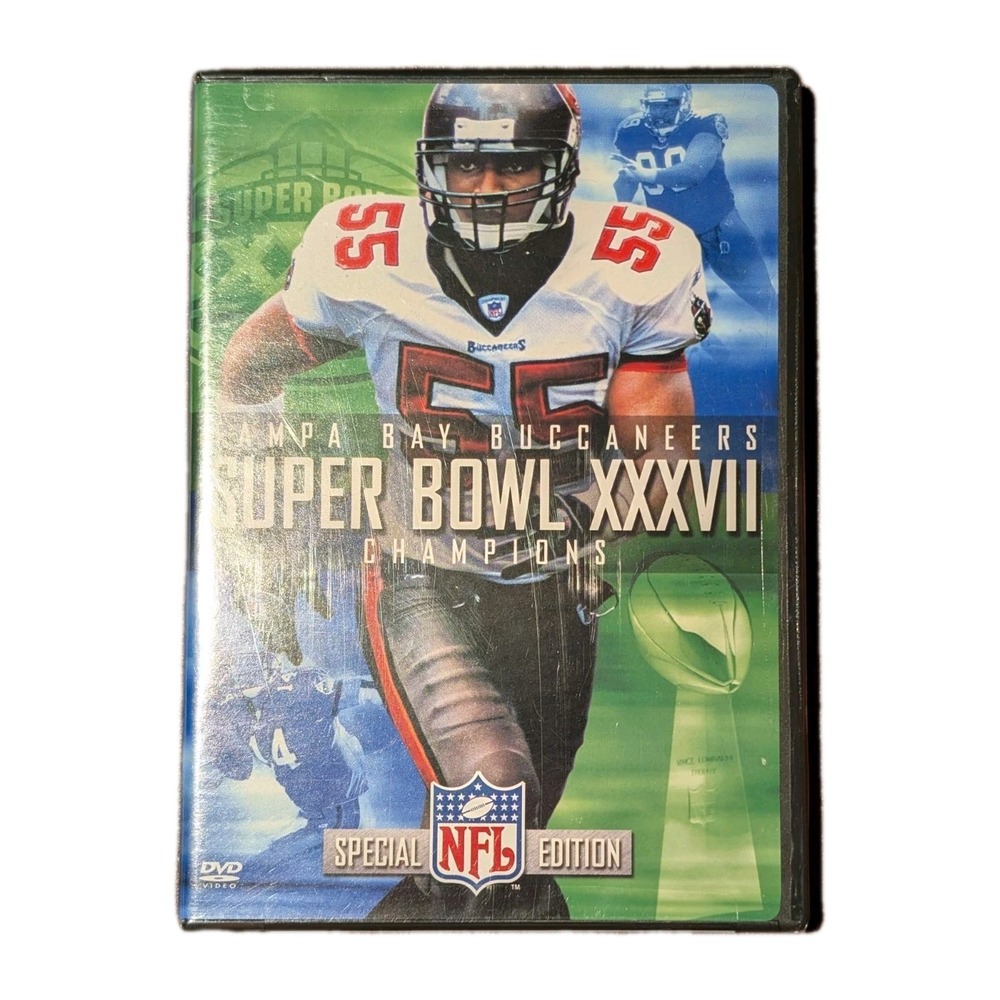 Tampa Bay Buccaneers Super Bowl XXXVII Champions DVD NFL Films‎ Sealed